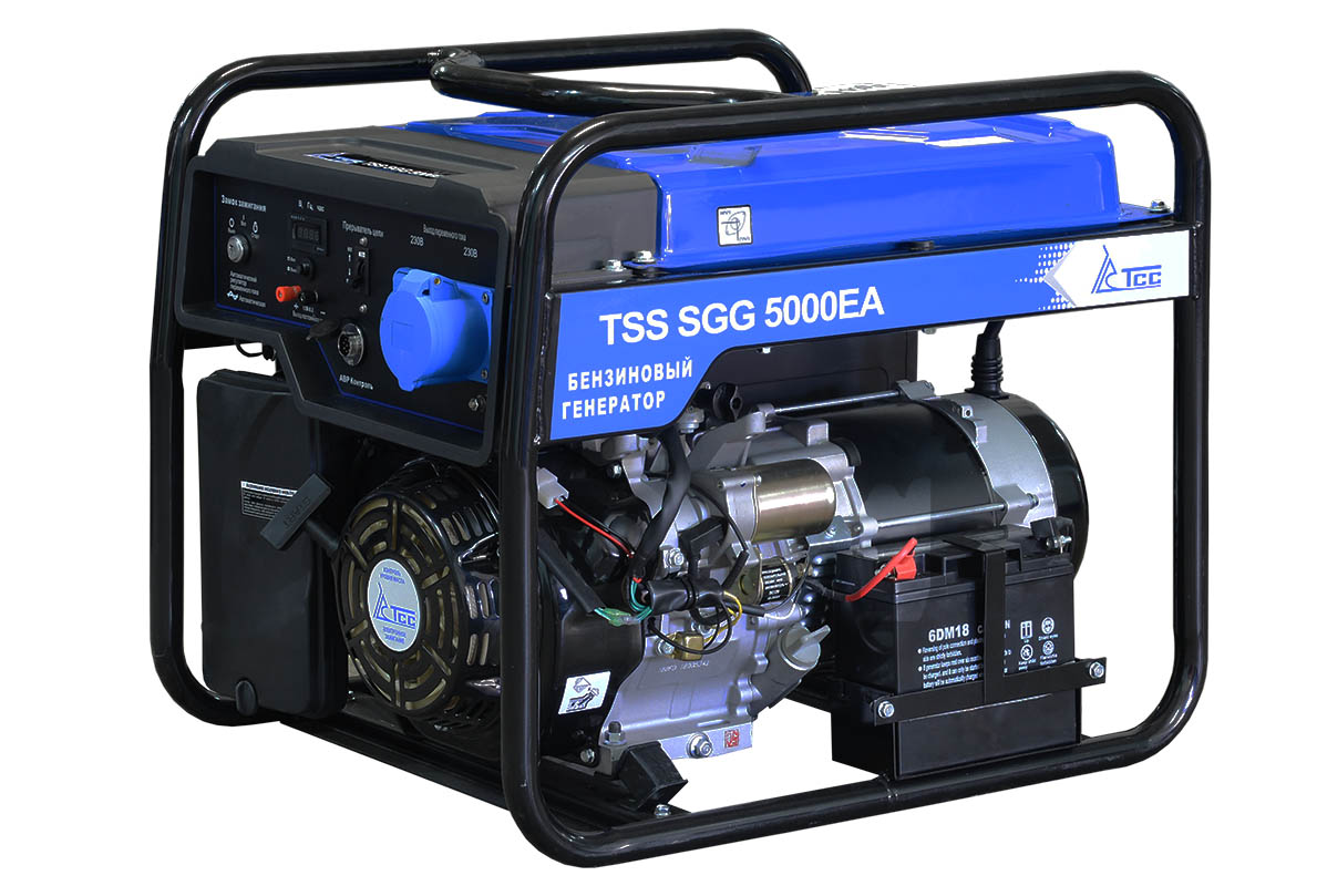 Бензогенератор TSS SGG 5000 EA
