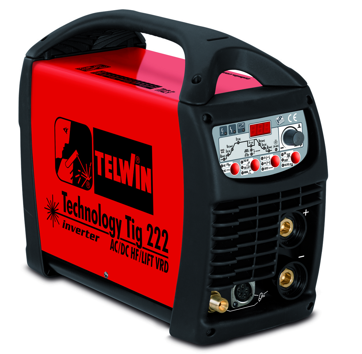 Сварочный аппарат Telwin Technology TIG 222 AC/DC-HF/LIFT VRD230V без аксес

